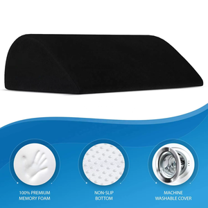 Almohada Terapéutica Ergonómica JYM para Alivio de Presión en Piernas/Pies/Caderas, Espuma Viscoelástica de Alta Resiliencia, Reposapiés Funcional - Product Image 2
