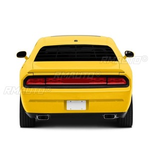 Car Side Rear <b>Window</b> Louver Shutter <b>Cover</b> for MP Dodge Challenger Body Kit Car Accessories - Product Image 3