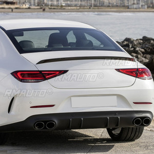 สปอยเลอร์หลังรถยนต์สำหรับ Mercedes Benz CLS Class C257 CLS260 300 350 ปี 2018-2021 สปอยเลอร์หลังคาแบบปีกหลัง สำหรับตกแต่งรถยนต์ - Product Image 6