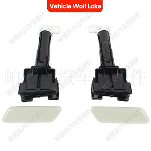 หัวฉีดเครื่องล้างกระจกแบบกลไกสำหรับรถยนต์โตโยต้า Rav4 ปี 2010-2012 ทำจากพลาสติก ABS ชุดครบ พร้อมฝาครอบปืนฉีดน้ำ - Product Image 4