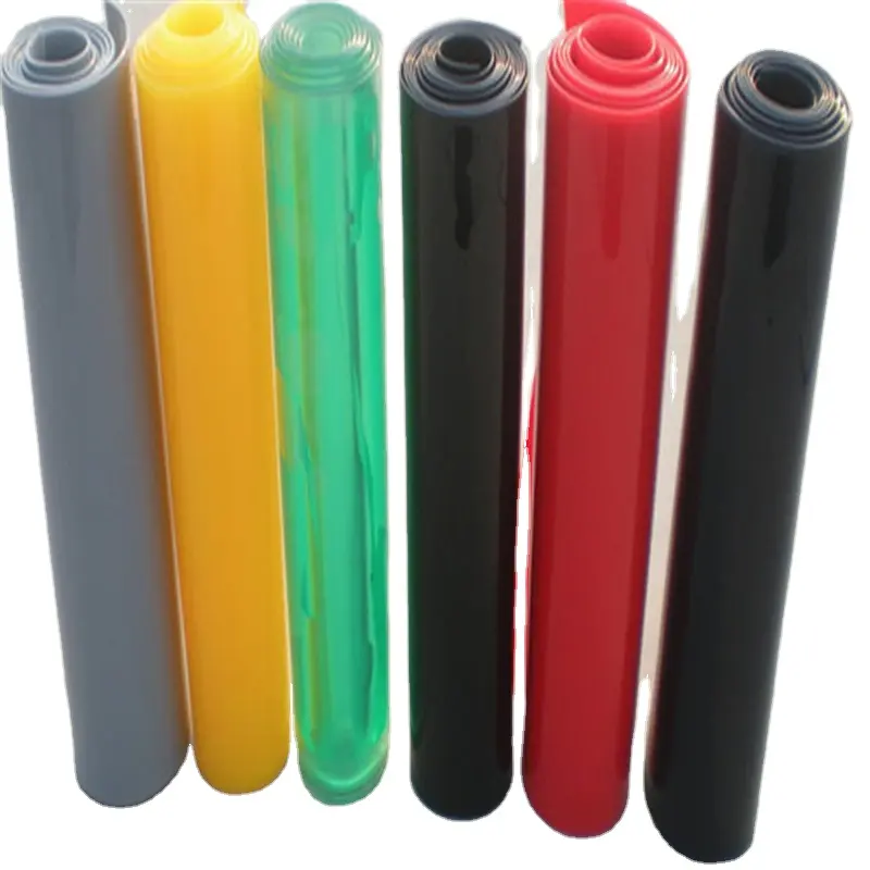 Guter Verkauf super klare transparente weiche PVC-Folie 54 "Breite x 1 mm bis 6 mm dicke Rollen