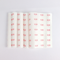 Papier sulfurisé écologique et recyclable pour hamburgers, avec logo personnalisé imprimé