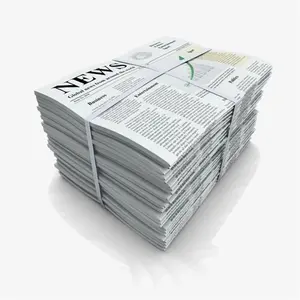 45gsm 48.8gsm Newsprint Uncoated Woodfree Paper For Publisher 68 * 100cm 100% Virgin Pulp
