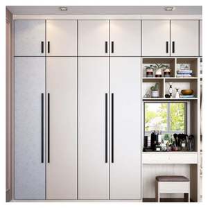 Muebles para el Hogar, Armario de Diseño con 4 Puertas de Tela para Colgar Ropa, Diseño DIY - Product Image 3