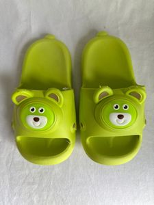 Pantofole verdi con stampa animalier per donna, estive, antiscivolo, con punta aperta, suola in PVC EVA, spessore 20 mm, taglia 24-35 - Product Image 4