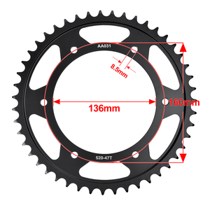 Piezas de repuesto para motocicleta piñón trasero 520-40T para <span class=keywords><strong>BMW</strong></span> <span class=keywords><strong>G310</strong></span> GS <span class=keywords><strong>G310</strong></span> <span class=keywords><strong>R</strong></span> - Product Image 6