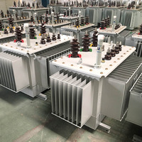 Transformateur redresseur immergé dans l'huile de 100 kVA à 2000 kVA, 11 kV à 33 kV, produits électriques, sortie triphasée 220 V, tension d'entrée 10 kV