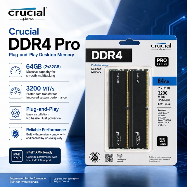 Genuine Crucial SSD RAM Wholesale Ready Stock