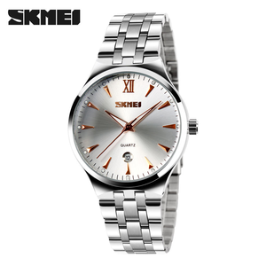 SKMEI 9071 Offre Spéciale bonne qualité mode affaires hommes montre de luxe japon mouvement à Quartz 30M acier inoxydable nouveau cadran - Product Image 1