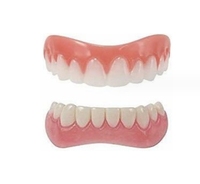 YS Teeth Facettes dentaires en silicone supérieures et inférieures, pour un sourire parfait, prothèses dentaires adhésives, appareils dentaires confortables, orthodontie dentaire