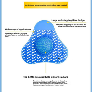 Blocco Deodorante Triangolare per WC e Orinatoi, Pastiglie Profumate Anti-Schizzi con Schermo TRI-ENZYME - Product Image 4