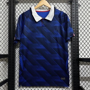 Nouveau Maillot de <span class=keywords><strong>Foot</strong></span> France 2026 Personnalisé par Sublimation – Version Fan Bleue 26 – T-shirt de l'Équipe Nationale pour le Bureau et la Maison - Product Image 1
