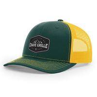 Gorra Trucker de 6 Paneles con Logotipo Personalizado Bordado en Malla Marrón para Hombre, Venta al por Mayor