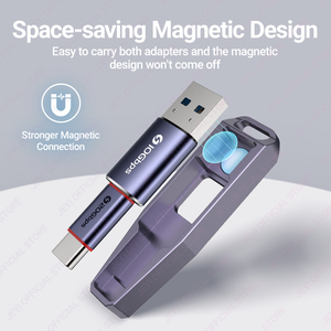 JEYI 공장 20Gbps USB-C USB-C 및 10Gbps USB-A 어댑터 세트 PD 고속 충전 및 OTG 직접 재고 - Product Image 6