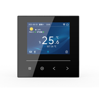 Controlador de Temperatura Inteligente para el Hogar HYT002, Interruptor Remoto Inalámbrico Digital Programable para Calefacción Eléctrica, Termostato con Pantalla