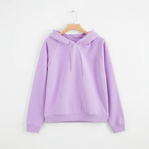 2023 femmes surdimensionné coton polaire sweat personnalisé broderie et impressions Streetwear pull pour l'hiver - Product Image 1