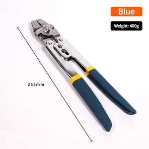 Kit de crimpado de cables de acero de alto carbono Powerlift, alicates crimpadores, engarzador de cables, mangas de crimpado chapadas en titanio para reparación automotriz 0.1-2.2mm - Product Image 2