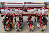 Machine agricole nouveau semoir de maïs pneumatique de précision, haute productivité, automatique à 4 rangées, semoir de maïs et de Soja