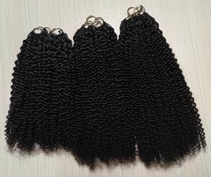 Preço de Atacado para Extensões de Cabelo Humano Virgem Vietnamita em Ondas Profundas com Design de Corda Invisível Pré-Laçada - Product Image 4