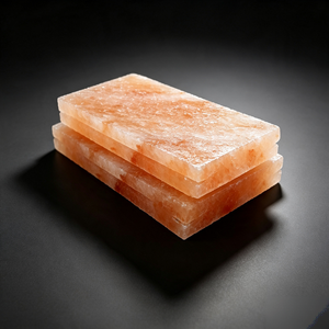 Carreaux muraux modernes en sel de <span class=keywords><strong>l</strong></span>'Himalaya, briques de sel rocheux avec supports en aluminium pour la construction de saunas commerciaux, de spas et de salles de sel. - Product Image 1