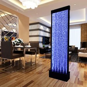 Factory Wholesale Glow Light Decoration <strong>LED</strong> Acrylic Dancing Fountain Water Bubble Wall <strong>Waterfall</strong> Panel Room Divider <strong>Screen</strong> - Product Image 6