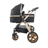 Poussette pour bébé 2-en-1 High Landscape Travel System et poussette pliable pour bébé