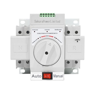 Interruptor de Transferencia Automática Tipo Disyuntor Miniatura de Doble Alimentación NLQ1-632P, CA 230V, Aplicaciones Monofásicas Domésticas, 2P 63A - Product Image 5