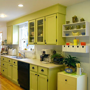 مخصص الحديثة خشب إم دي إف باب المطبخ مجلس الوزراء للمنزل المطبخ تصميم - Product Image 2