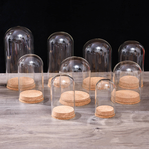 Campana di Vetro a Cupola per Bottiglie e Barattoli con Tappi in Sughero, Campana Espositiva in Vetro per Decorazioni Casa, Ufficio, Matrimoni - Product Image 5