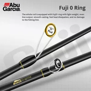 Caña de Pescar ABU PMAXSX de Carbono con Guías Fuji y Mango Recto para Salmón y Trucha, Lanzamiento Largo Universal, Pesca Micro <span class=keywords><strong>Mar</strong></span>ítima - Product Image 4