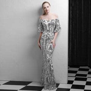 Robe <span class=keywords><strong>de</strong></span> soirée longue et amincissante <span class=keywords><strong>de</strong></span> style court pour femme, idéale pour les fêtes annuelles, les boîtes <span class=keywords><strong>de</strong></span> nuit et les mariages - Product Image 4