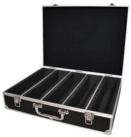 Boîte de rangement en aluminium pour pièces de monnaie, valise de présentation pour 100 pièces classées NGC PCGS