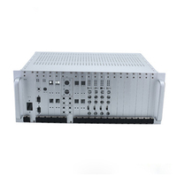 Boîtier de montage 4U personnalisable en alliage d'aluminium CPCI ATCA VPX avec guide de carte, ventilation et insertion de carte PCB, indice de protection IP54