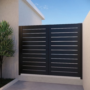 Portail de Jardin <span class=keywords><strong>en</strong></span> Aluminium Forgé Étanche pour Allées, Utilisé <span class=keywords><strong>en</strong></span> Chine, Service de Modélisation 3D du <span class=keywords><strong>Bois</strong></span> Traité Thermiquement Disponible - Product Image 6