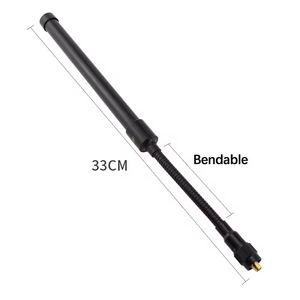 Antenne tactique pliable col de cygne TYT Baofeng pour talkie-walkie, accessoire radio VHF UHF 144-430 MHz, 33 cm (12,99 po), connecteur BNC, Nouveauté - Product Image 4