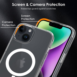 Funda Transparente para iPhone, Carcasa de TPU, Nueva, Resistente a Impactos, para iPhone 14, 15, 16 - Product Image 5