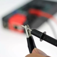 1 Juego / 10 Unidades, Cable de Prueba DIY de Doble Extremo para Placa de Desarrollo, Cables de Mantenimiento de 46cm con Pinza de Cocodrilo y Cable, ¡Venta Caliente!