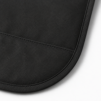 Housse de vêtement pliable et réutilisable en tissu Oxford de haute qualité, anti-poussière, écologique, avec logo personnalisé imprimé, fermetures éclair et trou pour cintre, pour homme