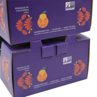 Vente Flash : Boîte en Carton Ondulé Personnalisée de Qualité Supérieure pour Fruits – Vente Directe Usine