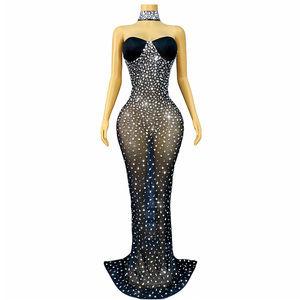 green emerald velvet dress Luxury Feathers Champagne Evening Dresses for Wedding SS171 main image 0