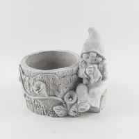 Moules en ciment décoratifs de haute qualité pour l'hiver, motif Sprite, pot en ciment pour plantes, pour sol, usage de Pâques