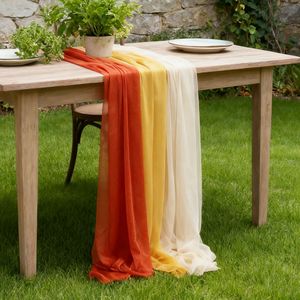 <span class=keywords><strong>Chemin</strong></span> <span class=keywords><strong>de</strong></span> <span class=keywords><strong>table</strong></span> en tulle fantaisie transparent blanc et vert sauge pour mariage en extérieur, tissu en mousseline pour la maison, banquet <span class=keywords><strong>de</strong></span> mariage romantique - Product Image 4