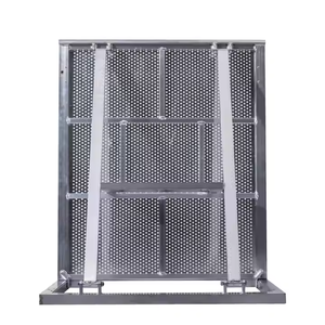 Barrières de contrôle des foules en aluminium Barrières d'événement Barrières pliantes Barrières de scène de style concert Barrières de clôture antidéflagrantes en pente - Product Image 4