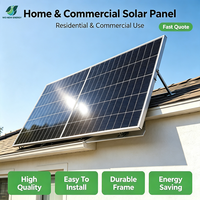 Panneau solaire bifacial de type N, le plus récent au monde, panneau photovoltaïque solaire 580w 585w 590w 600 Watt, panneau solaire en verre trempé de 2,0 mm