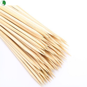 Spiedini di Bambù per Barbecue 15cm 4mm Indonesia Divertenti Spiedini per Barbecue con Logo Marshmallow Spiedini Lunghi in Legno - Product Image 1