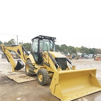 Bekas Caterpillar 420F 430F Wheel Backhoe Loader Kondisi Baik, Bekas CAT 420F Backhoe Loader di China untuk Dijual