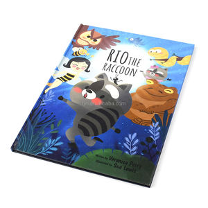 Impression <span class=keywords><strong>de</strong></span> livres d'histoires pour enfants personnalisés avec couverture rigide, pelliculage mat, vernis sélectif UV - Livres illustrés éducatifs sur la <span class=keywords><strong>santé</strong></span> mentale pour enfants - Product Image 4