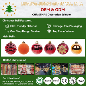 JINTAI Nueva Colección Especial, Adornos Navideños Personalizados en Azul, Rosa y Plateado Espejo, Bolas de Navidad Irrompibles de 3 cm para Decoración del Hogar - Product Image 5