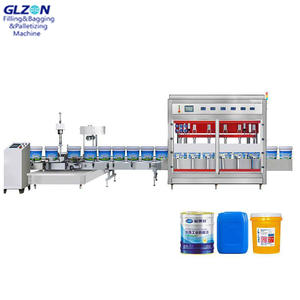 Machine de pesage et de remplissage entièrement automatique de haute précision pour jerrycan/seau, détergent liquide, boisson, shampoing - Product Image 3