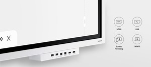 Pizarra Interactiva Inteligente LED Blanca de 85 Pulgadas, LCD 4K UHD, con Pantalla Táctil, Frecuencia de Actualización de 120 Hz, Conexión Wi-Fi, para Uso Profesional - Product Image 3